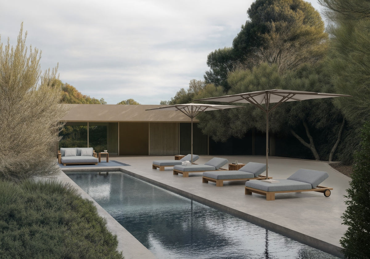 Olma outdoor furniture collection by SKLD Studio lifestyle image