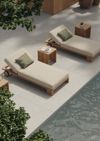 Olma outdoor furniture collection by SKLD Studio lifestyle image