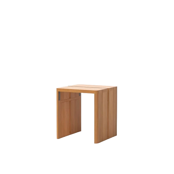 Olma Side Table outdoor side table by SKLD Studio, designed by La Mamba Studio