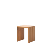 Olma Side Table outdoor side table by SKLD Studio, designed by La Mamba Studio