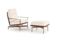 Onde Pouf for Club Armchair