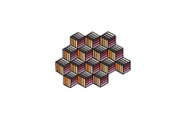 Parquet Hexagon Orange