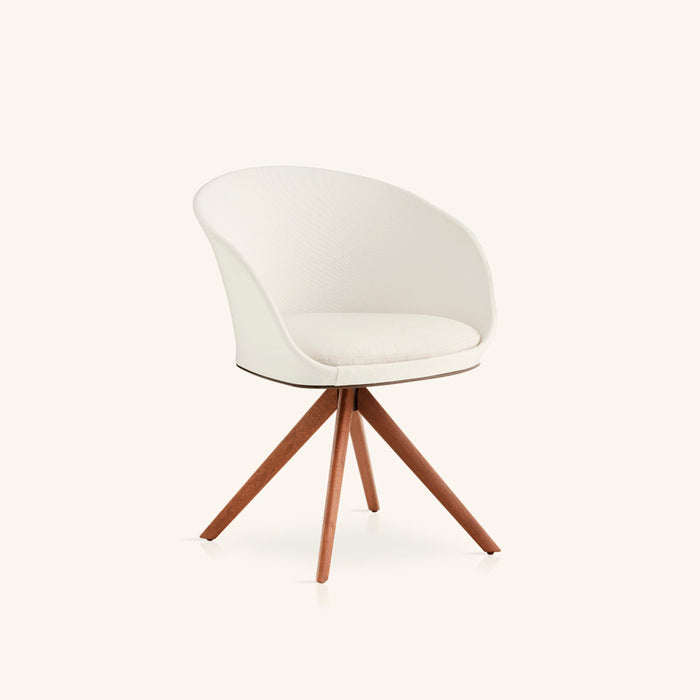 Blum Dining Armchair With Pyramid Base