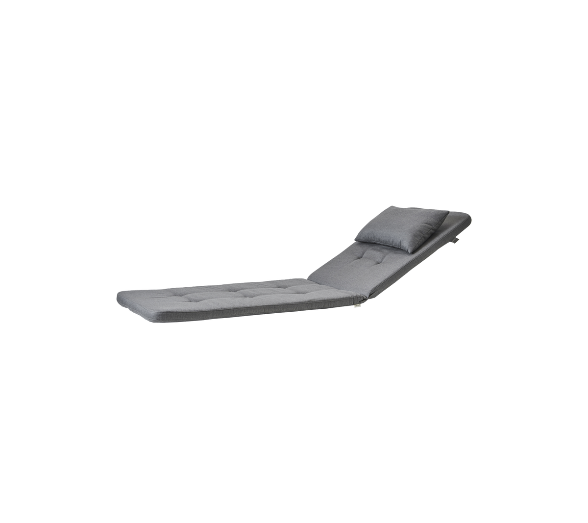 Presley sunbed cushion grey white background image by Cane-line
