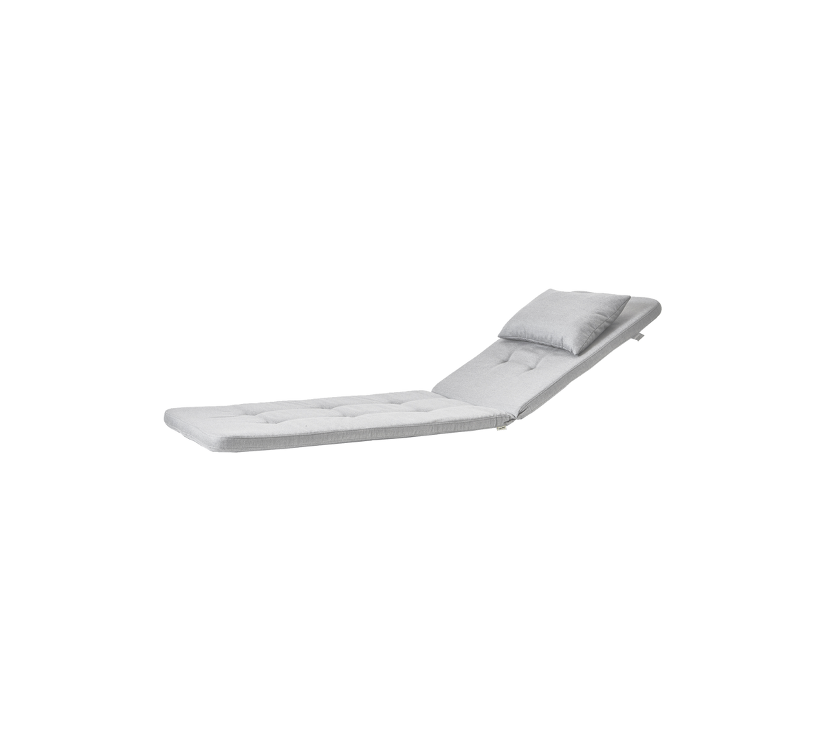 Presley sunbed cushion light grey white background image by Cane-line