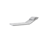 Presley sunbed cushion light grey white background image by Cane-line