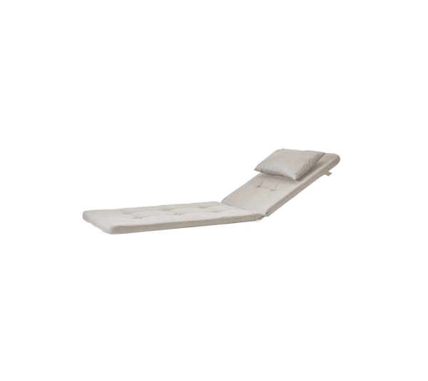 Presley sunbed cushion sand white background image by Cane-line