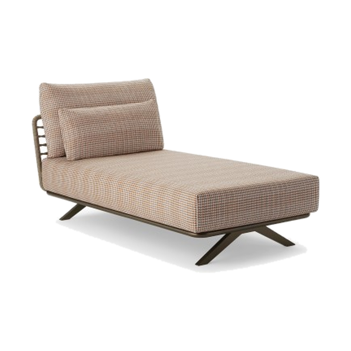 Roberti Armàn Modular Chaise Element 7115 by Santiago Sevillano
