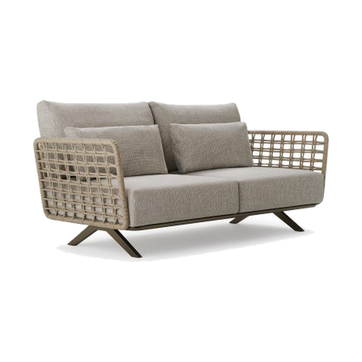 Roberti Armàn Two Seater Sofa 7122 by Santiago Sevillano