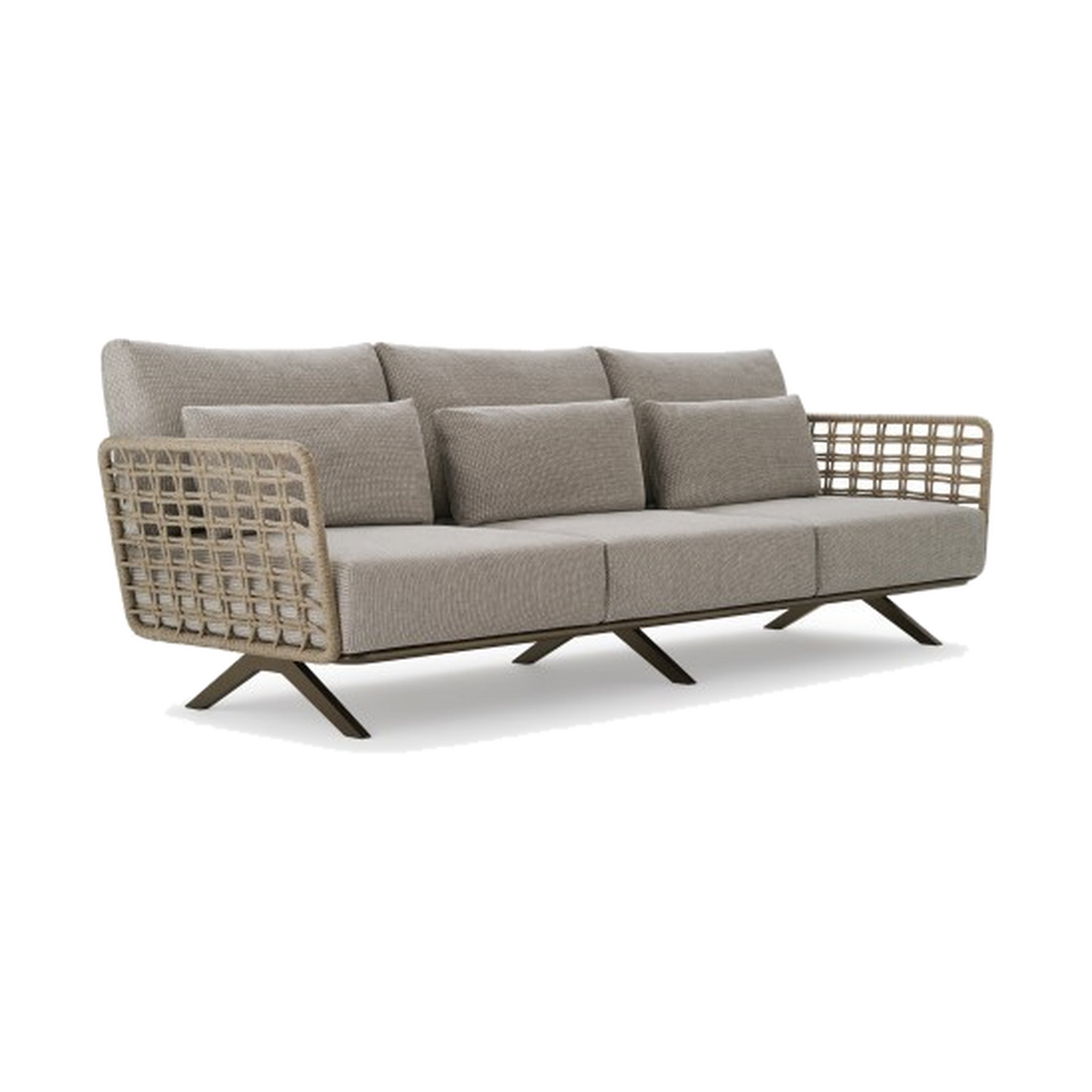 Roberti Armàn Three Seater Sofa 7123 by Santiago Sevillano