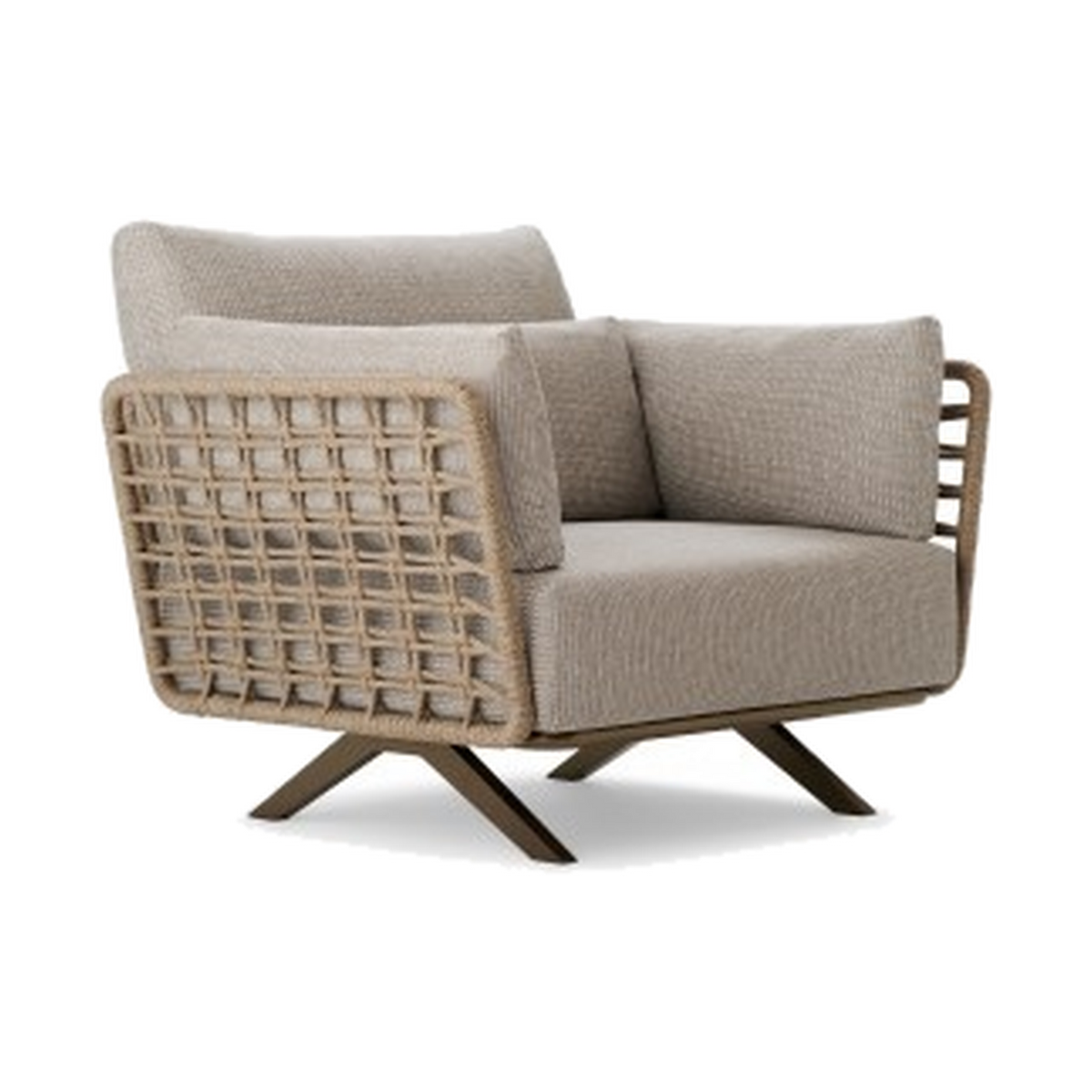 Roberti Armàn Lounge Chair 71A3 by Santiago Sevillano
