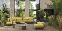 Roberti Armàn poufs with modular outdoor seating