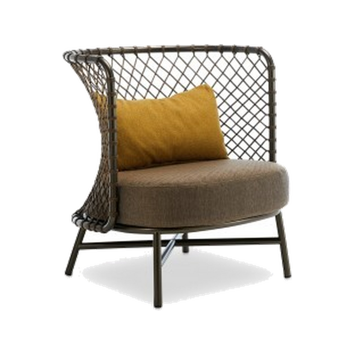 Roberti Charme Lounge Chair 4381B by Antonio De Marco