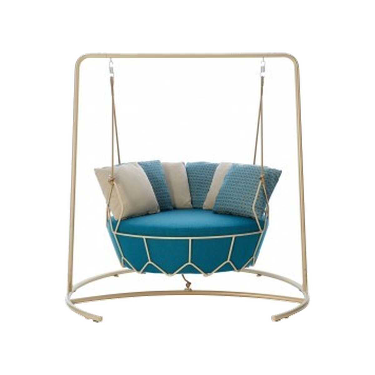 Roberti Gravity Light Hanging Sofa with supporting frame, reference 9884
