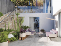 Roberti Key West modular system with tables, beams and accessories