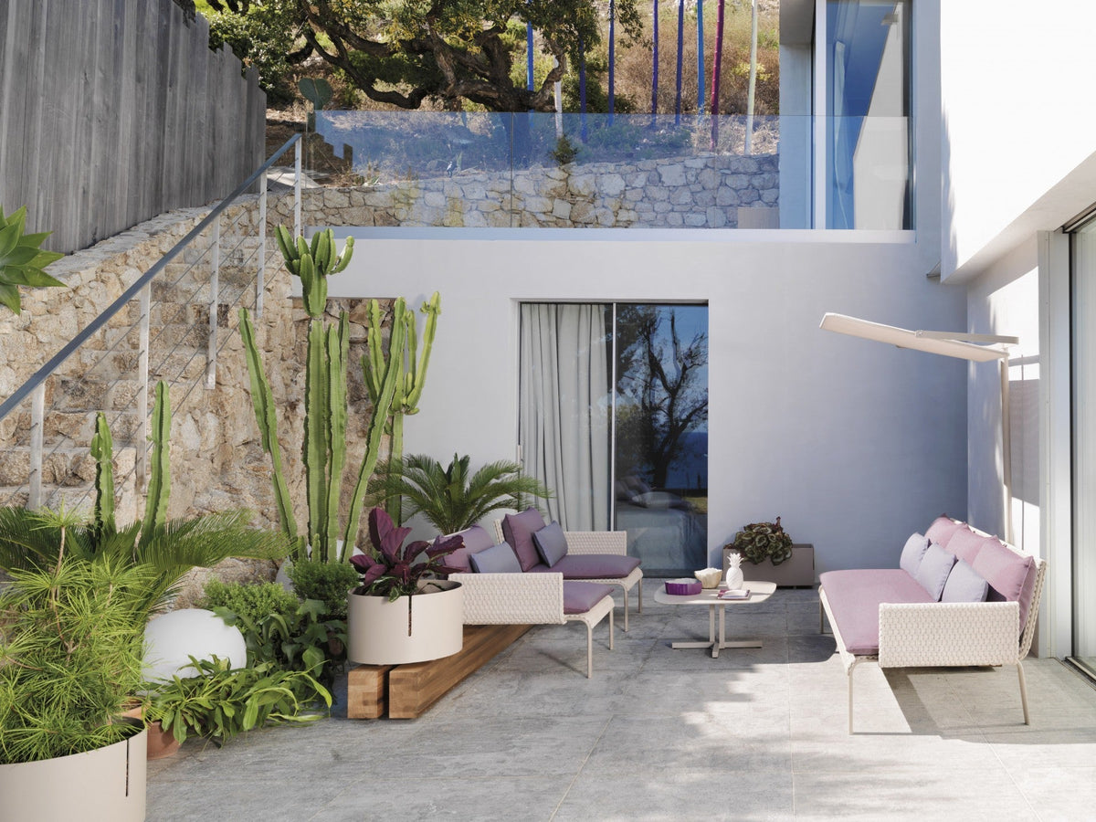 Roberti Key West modular system with double beams and accessories