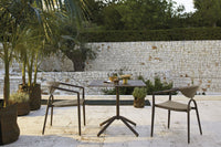 Roberti Maratea outdoor dining setting in Terra