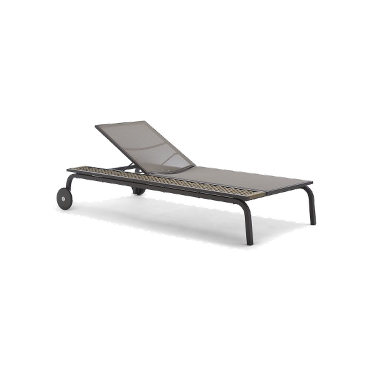 Roberti Portofino Sunbed with wheels, reference 9749R