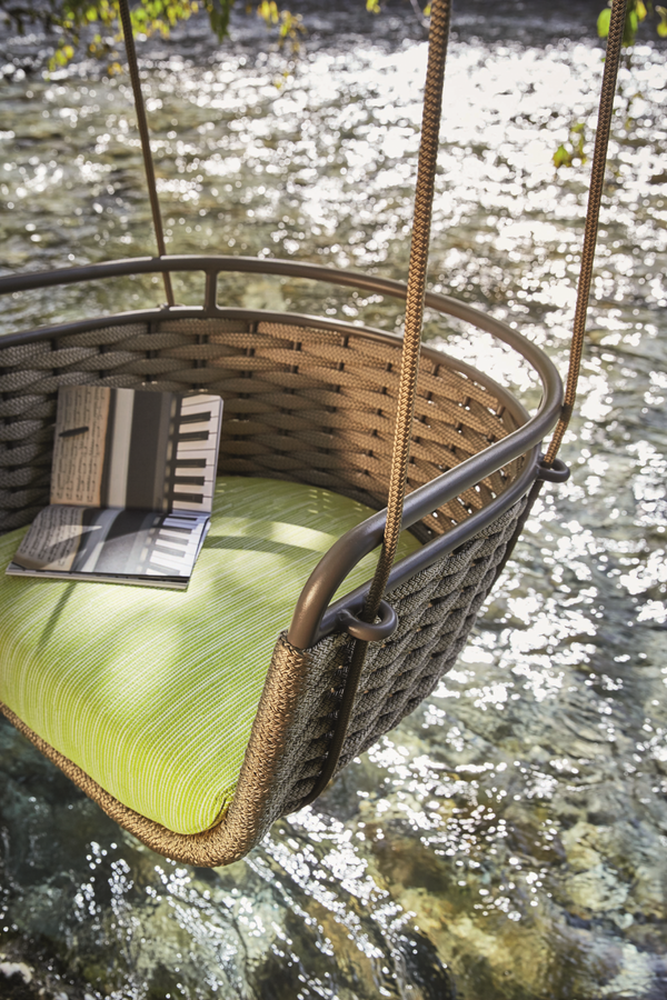 Roberti Portofino swing 9770 suspended over water