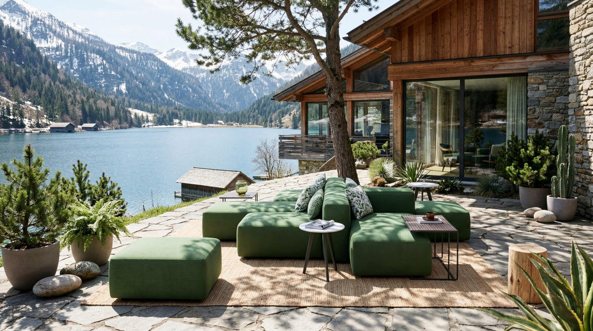 Roberti Setai Modular Sofa CMP3 mountain lifestyle
