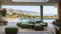 Roberti Setai Modular Sofa CMP3 poolside lifestyle