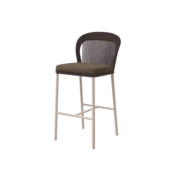 Ronda Bar Stool outdoor bar stool by SKLD Studio, designed by Kar Durán and Miguel López