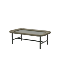 Ronda Rectangular Coffee Table outdoor coffee table by SKLD Studio, designed by Kar Durán and Miguel López