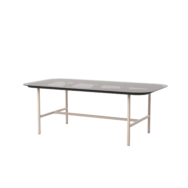 Ronda Rectangular Dining Table outdoor dining table by SKLD Studio, designed by Kar Durán and Miguel López