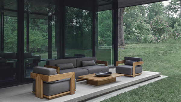 S2 Sofa Teak 95