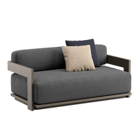 S2 Sofa Aluminum 62