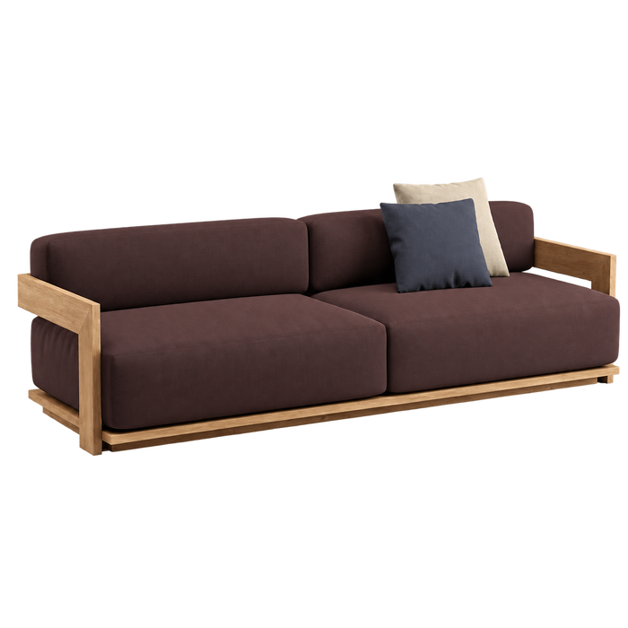 S2 Sofa Teak 95