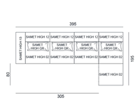 Samet High Modular Sofa