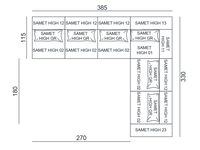 Samet High Modular Sofa