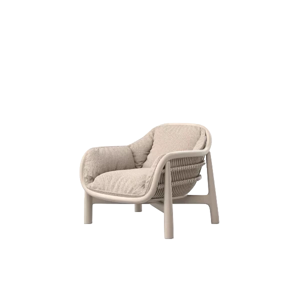 Serra Armchair outdoor lounge chair by SKLD Studio, designed by Kar Durán and Miguel López