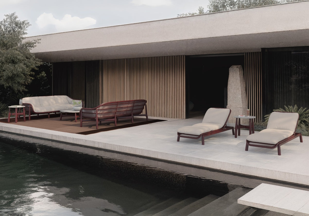 Serra outdoor furniture lifestyle image by SKLD Studio