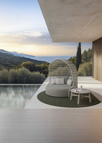 Serra outdoor furniture lifestyle image by SKLD Studio