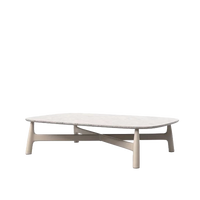 Serra Rectangular Coffee Table outdoor coffee table by SKLD Studio, designed by Kar Durán and Miguel López