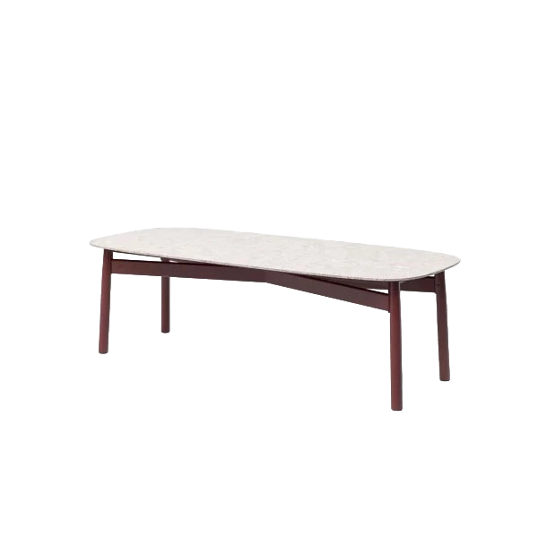 Serra Short Dining Table by SKLD Studio