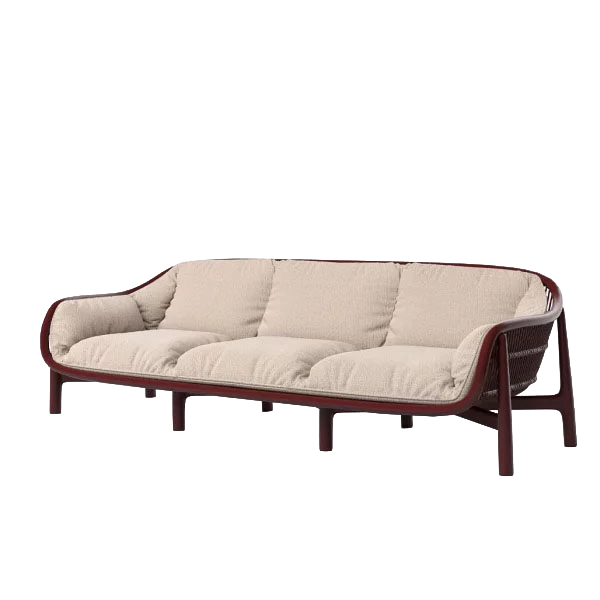 Serra Sofa 3PL outdoor sofa by SKLD Studio, designed by Kar Durán and Miguel López