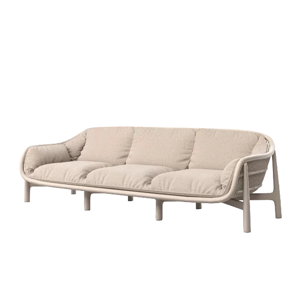 Serra Sofa 3PL outdoor sofa by SKLD Studio, designed by Kar Durán and Miguel López