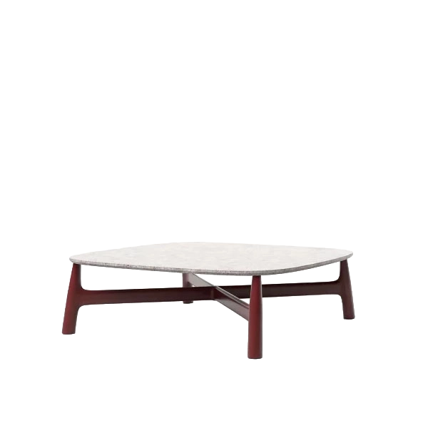 Serra Square Coffee Table outdoor coffee table by SKLD Studio, designed by Kar Durán and Miguel López