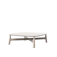 Serra Square Coffee Table outdoor coffee table by SKLD Studio, designed by Kar Durán and Miguel López