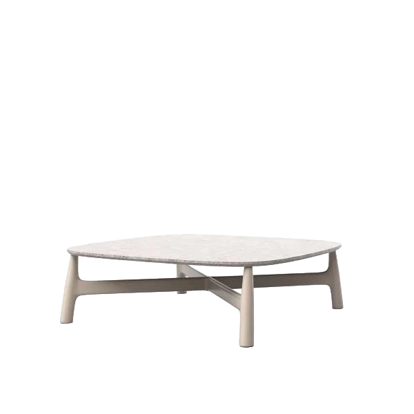 Serra Square Coffee Table outdoor coffee table by SKLD Studio, designed by Kar Durán and Miguel López
