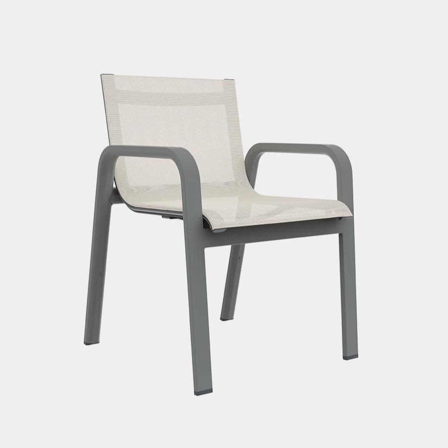 Stack Dining club armchair