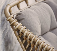 Strington lounge chair outdoor lounge chair by Cane-line, designed by Foersom & Hiort-Lorenzen MDD