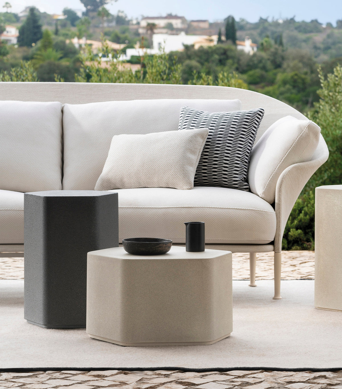 Talo Outdoor Hexagonal Coffee Table