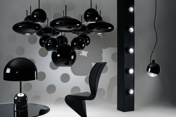 Tom Dixon Bell Table Light in black, alternate product view