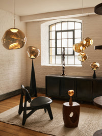 Tom Dixon Melt Fat Cone Table Light in bronze, alternate product view