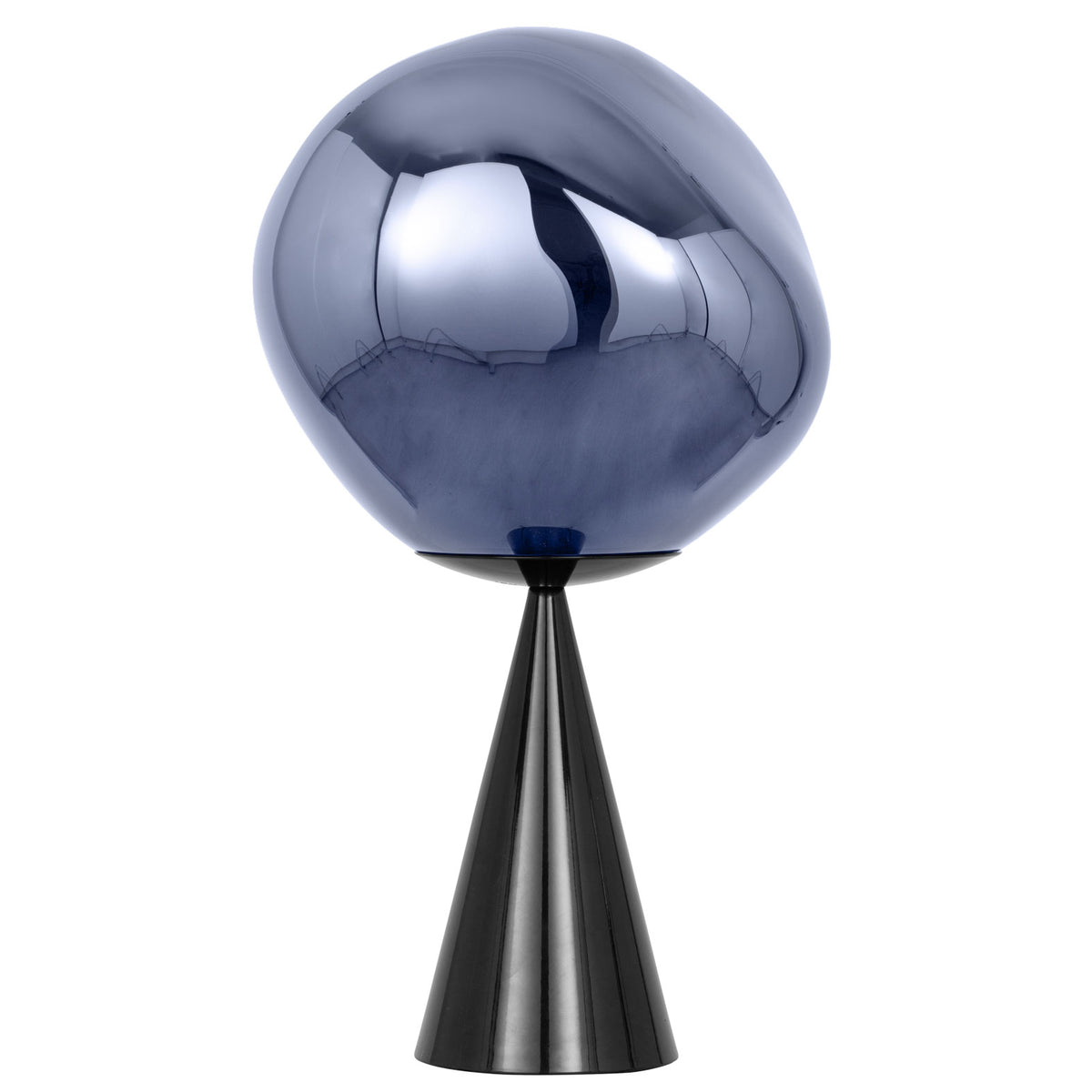 Tom Dixon Melt Fat Cone Table Light in smoke, alternate product view
