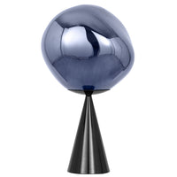 Tom Dixon Melt Fat Cone Table Light in smoke, alternate product view